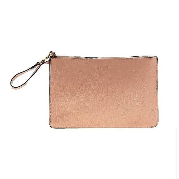 Calvin Klein Large Pink Blush Wristlet Wallet Clutch - 10.25" L, 6.25" H, 1" D - Picture 4 of 13